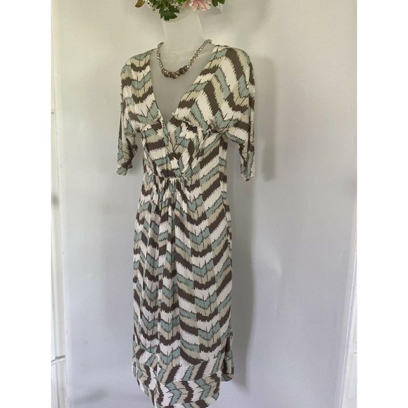 Vintage BCBG Maxazria M Retro Abstract Print Dress - Picture 2 of 12